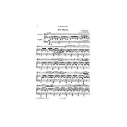 Schubert Ave Maria From Three Melodies Cello/Piano (Arr Piatti)