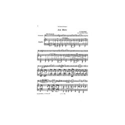 Schubert Am Meer From Three Melodies Cello/Piano (Arr Piatti)