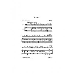 Valensin: Minuet for Cello and Piano