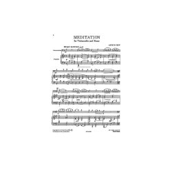 Trew, A Meditation (No 1 From Four Contrasts) Cello And Piano