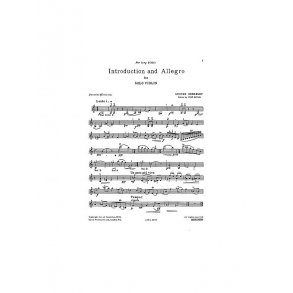 Lennox Berkeley: Introduction And Allegro For Solo Violin Op.24