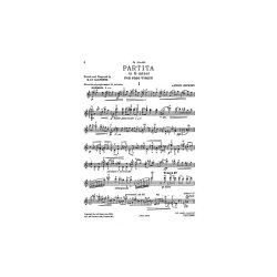 Antony Hopkins: Partita In G Minor Solo Violin