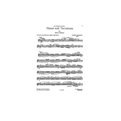 Lennox Berkeley: Theme And Variations Op. 33 No.1 for Solo Violin