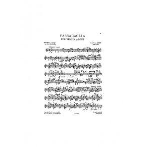 Heinrich Von Biber: Passacaglia