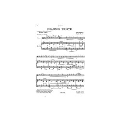 Tchaikovsky Chanson Triste Op40 No2/Chanson Italienne Op39 No15 Vla/Pf