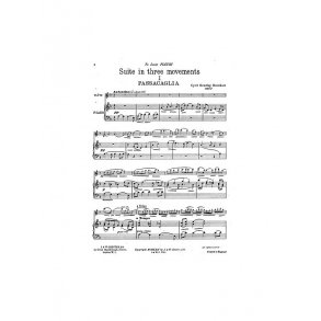 Rootham Suite In Three Movements Flute/Piano