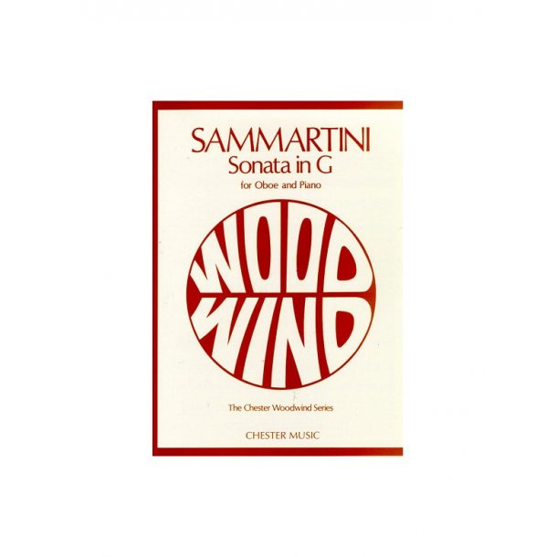 Giovanni Sammartini: Sonata In G  For Oboe And Piano