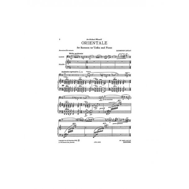 Leighton Lucas: Orientale