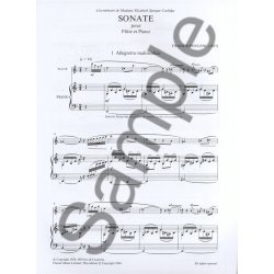 Francis Poulenc: Sonata For Flute And Piano