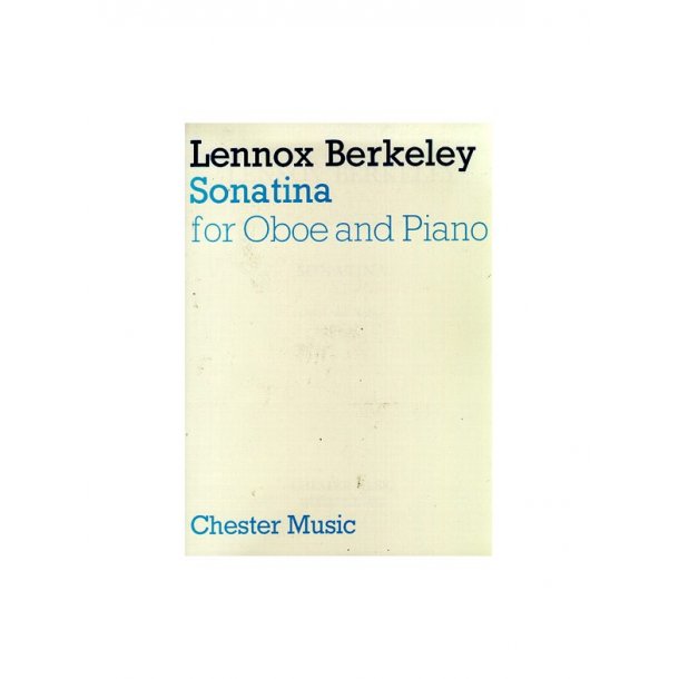 Lenoox Berkeley: Sonatina For Oboe And Piano