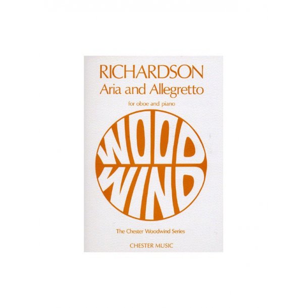 Richardson: Aria and Allegretto for Oboe and Piano