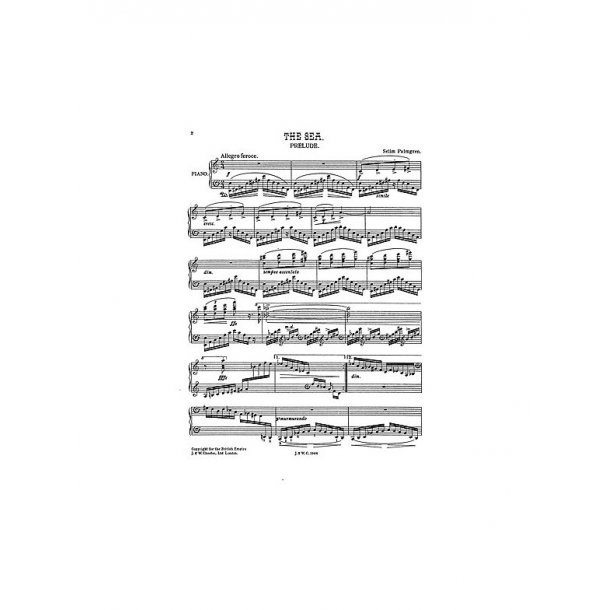 Palmgren: The Sea Prelude for Piano