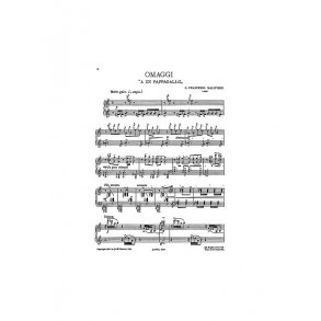 Malipiero: Omaggi for Piano Solo