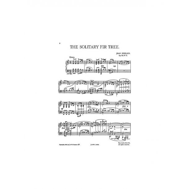 Jean Sibelius: Twelve Selected Pieces For Piano Vol.1 (Pieces 1-6)