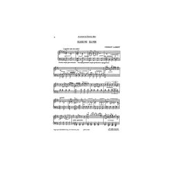 Lambert, C Elegiac Blues For Piano