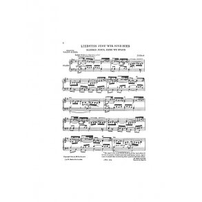 J.S.Bach/Walter Rummel: Blessed Jesus, Here We Stand