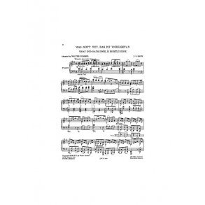 J.S.Bach/Walter Rummel: What God Hath Done, Is Rightly Done