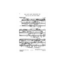 J.S.Bach/Walter Rummel: The Old Year Now Hath Passed