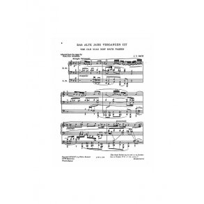 J.S.Bach/Walter Rummel: The Old Year Now Hath Passed