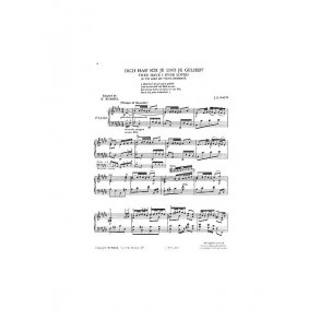 J.S.Bach/Walter Rummel: Thee Have I Ever Loved