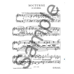 Louis Durey: Nocturne In D-Flat, Op.40