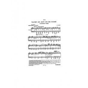 J.S. Bach: Sleepers Wake for Piano