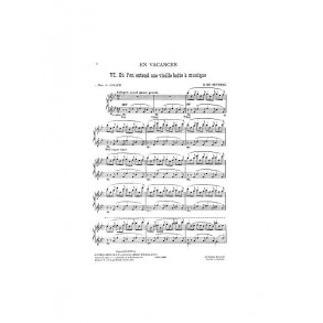 Severac: Musical Box (Piano)