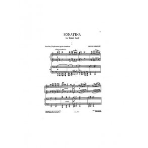 Lennox Berkeley: Sonatina In E Flat Major Op.39 For 4 Hands