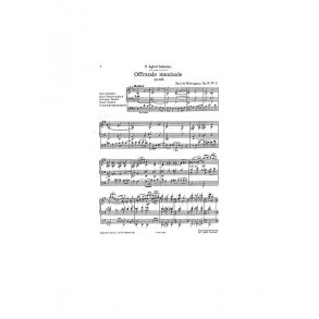Paul De Maleingreau: Offrande Musicale En Sol Op.18 No.2