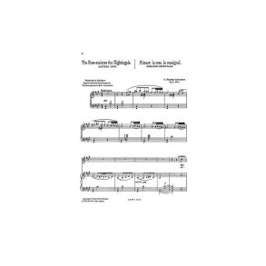 Nikolai Rimsky-Korsakov: The Rose Enslaves The Nightingale (Voice/Piano)