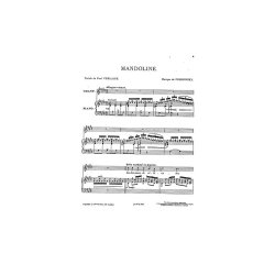 Poldowski: Mandoline for Voice with Piano acc.