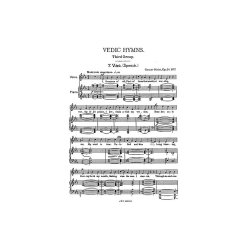 Gustav Holst: Vedic Hymns Op.24 No.7 (Vac. Speech) Voice/Piano