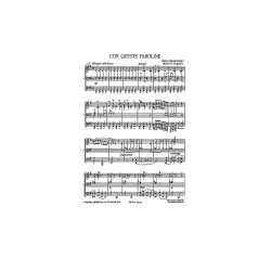 Igor Stravinsky: Con Queste Paroline (from Pulcinella)