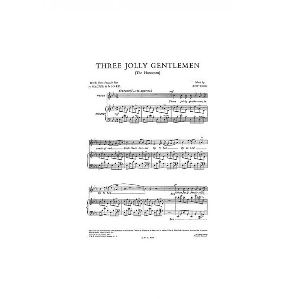 Roy Teed: Three Jolly Gentlemen