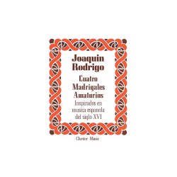 Rodrigo: Cuatro Madrigales Amatorios High voice And Piano