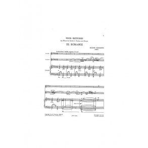 Goossens: Four Sketches Book 2 (Score and Parts)