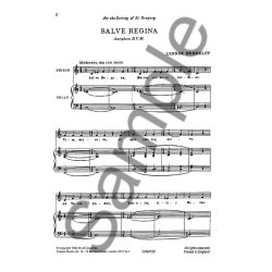 Lennox Berkeley: Salve Regina Op.48 No.1