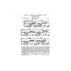 J.S.Bach/Walter Rummel: Sinfonia-Weeping, Lamenting