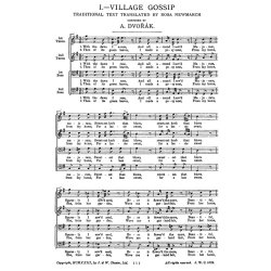 Antonin Dvorak: Village Gossip (TTBB)