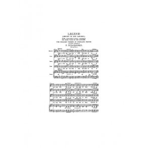 Tchaikovsky Legend (christ In His Garden) Satb (e)