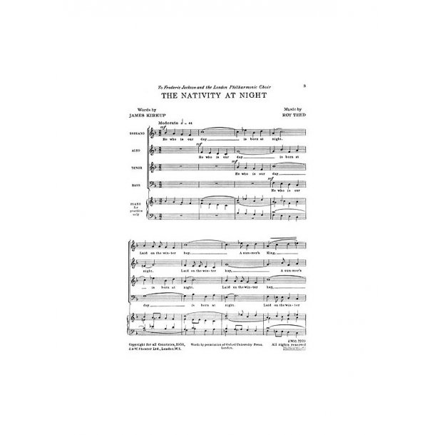 Roy Teed: The Nativity At Night