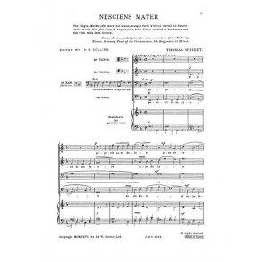 Thomas Wright: Nesciens Mater