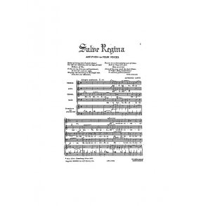 Lotti: Salve Regina  Satb  (L)