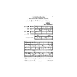 Victoria: Ne Timeas Maria for SATB Chorus