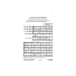 Orlando De Lassus: Adoramus Te, Christe