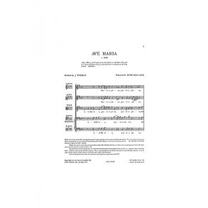 William Byrd: Ave Maria (SATBB)