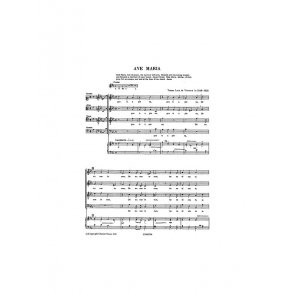 Victoria  Ave Maria (Steele)  Satb (L)