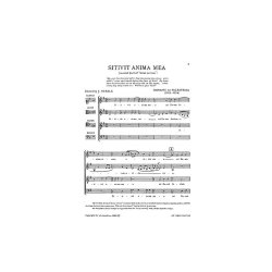 Palestrina: Sitivit Anima Mea SATB