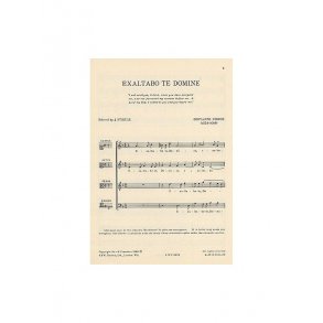 Giovanni Croce: Exaltabo Te Domine