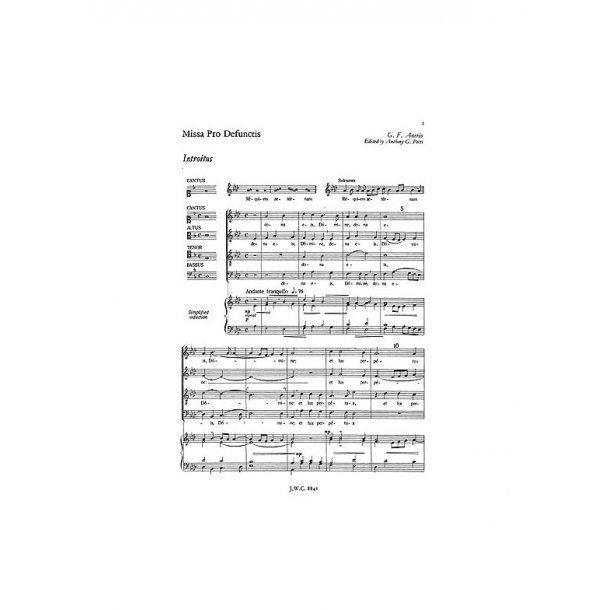 Giovanni Francesco Anerio: Missa Pro Defunctis